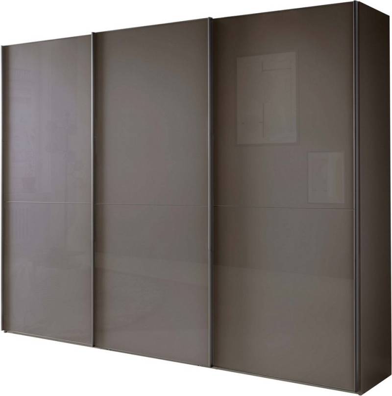 WIEMANN Schwebetürenschrank Phoenix, Made in Germany, modernes Design, Highlight, Blickfang (Viele Farbkombinationen, in 4 Breiten und in 2 Höhen erhältlich) maximaler Staurraum, inkl.Einlegeböden, Wäscheböden u. Dämpfer von WIEMANN