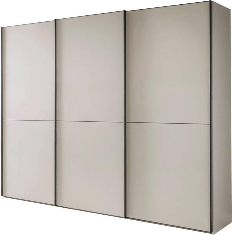 WIEMANN Schwebetürenschrank Phoenix, Made in Germany, modernes Design, Highlight, Blickfang (Viele Farbkombinationen, in 4 Breiten und in 2 Höhen erhältlich) maximaler Staurraum, inkl.Einlegeböden, Wäscheböden u. Dämpfer von WIEMANN