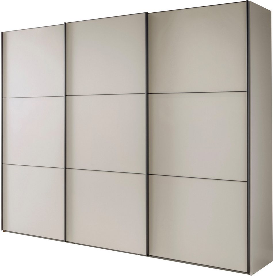 WIEMANN Schwebetürenschrank Phoenix, Made in Germany, modernes Design, Highlight, Blickfang (Viele Farbkombinationen, in 4 Breiten und in 2 Höhen erhältlich) maximaler Staurraum, inkl.Einlegeböden, Wäscheböden u. Dämpfer von WIEMANN