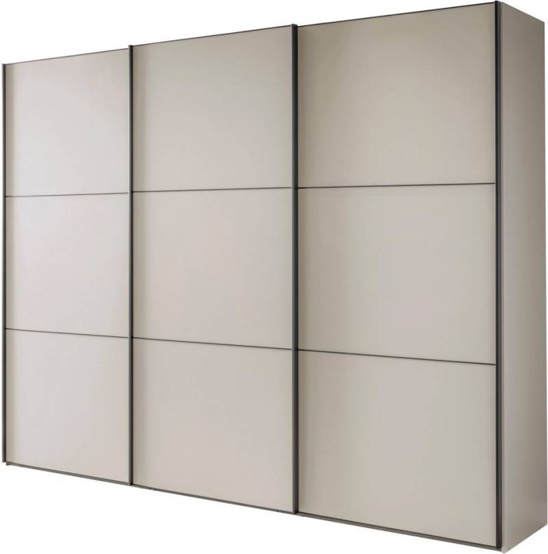 WIEMANN Schwebetürenschrank Phoenix, Made in Germany, modernes Design, Highlight, Blickfang (Viele Farbkombinationen, in 4 Breiten und in 2 Höhen erhältlich) maximaler Staurraum, inkl.Einlegeböden, Wäscheböden u. Dämpfer von WIEMANN