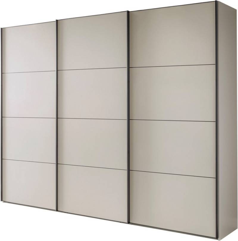WIEMANN Schwebetürenschrank Phoenix, Made in Germany, modernes Design, Highlight, Blickfang (Viele Farbkombinationen, in 4 Breiten und in 2 Höhen erhältlich) maximaler Staurraum, inkl.Einlegeböden, Wäscheböden u. Dämpfer von WIEMANN
