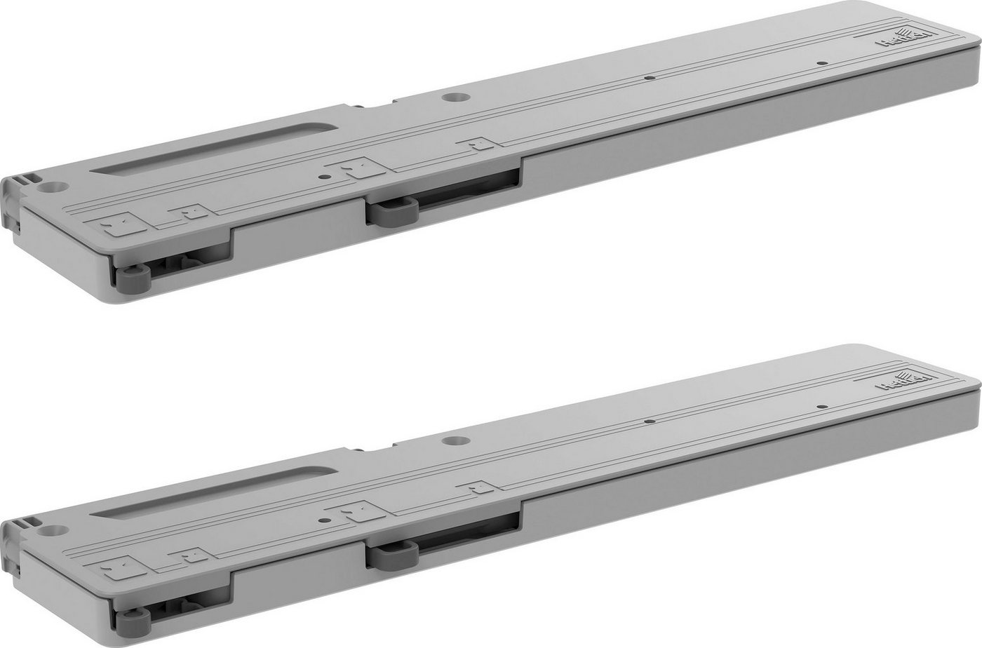 WIEMANN Türdämpfer (Set, 2 St), für 2-, 3- und 4-türige Schwebetürenschränke inkl. Selbsteinzug von WIEMANN