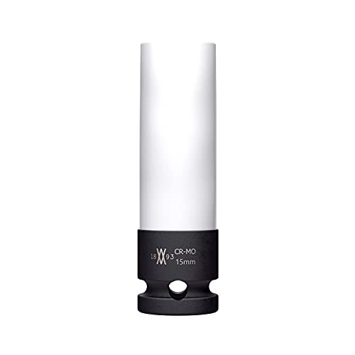 Kraft-Schoneinsatz 15mm für Alu-Felgen für Schlagschrauber von WIESEMANN 1893 I Kraft-Steckschlüssel-Satz I Schonnüsse I Impact Socket I 0,5 Zoll I 80324 Kraft-Schoneinsatz 15mm für Alu-Felgen für Schlagschrauber von WIESEMANN 1893 I Kraft-Steckschlüssel-Satz I Schonnüsse I Impact Socket I 0,5 Zoll I 80324 von WIESEMANN 1893
