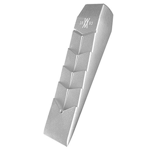 WIESEMANN 1893 Fällkeil aus Aluminium 890 Gramm I Hubhöhe 50mm I Alukeil massiv I Kettensägenfreundlich I 81413 von WIESEMANN 1893
