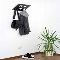 Wiesemann - Garderobe Garderobenrechteck mit 5 Garderobenhaken Schwarz & Weiß Garderobenpaneel Wandgarderobe Eckgarderobe Garderoben Set Wiesemann - Garderobe Garderobenrechteck mit 5 Garderobenhaken Schwarz & Weiß Garderobenpaneel Wandgarderobe Eckgarderobe Garderoben Set von WIESEMANN