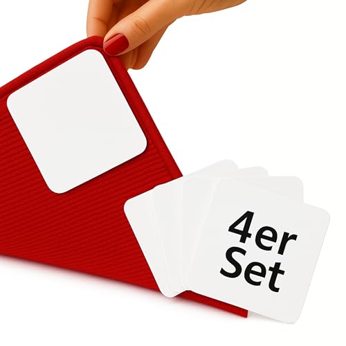 WIETRE Anti-Rutsch Pads für Teppiche – 4er Set Teppichstopper | rutschfest, Waschbar, Wiederverwendbar | Rückstandsfrei, Zuschneidbar | Teppich Antirutschunterlage für Glatte Böden von WIETRE