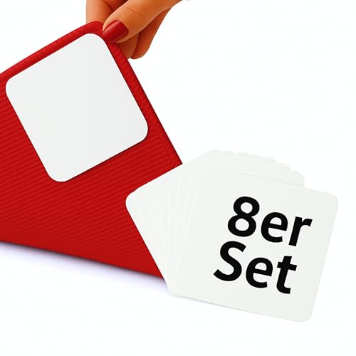 WIETRE Anti-Rutsch Pads für Teppiche – 8er Set Teppichstopper - rutschfest, Waschbar, Wiederverwendbar - Rückstandsfrei, Zuschneidbar - Teppich Antirutschunterlage für Glatte Böden von WIETRE