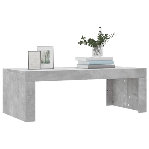 WIFESE Couchtisch Multifunktional Beistelltisch Wohnzimmertisch Sofatisch Möbelstück für Zimmer Heimdekoration Minimalistischen Look Betongrau 102x50x36 cm WIFESE Couchtisch Multifunktional Beistelltisch Wohnzimmertisch Sofatisch Möbelstück für Zimmer Heimdekoration Minimalistischen Look Betongrau 102x50x36 cm von WIFESE