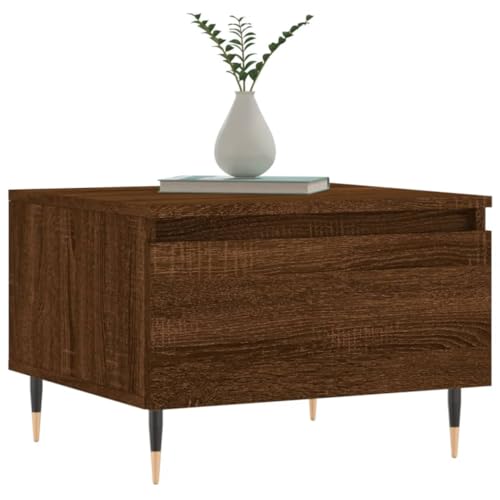 WIFESE Couchtisch Sofatisch 2 STK. Multifunktional Beistelltisch Möbelstück für Zimmer Wohnzimmertisch Heimdekoration Minimalistischen Look Braun Eichen-Optik 50x46x35 cm WIFESE Couchtisch Sofatisch 2 STK. Multifunktional Beistelltisch Möbelstück für Zimmer Wohnzimmertisch Heimdekoration Minimalistischen Look Braun Eichen-Optik 50x46x35 cm von WIFESE