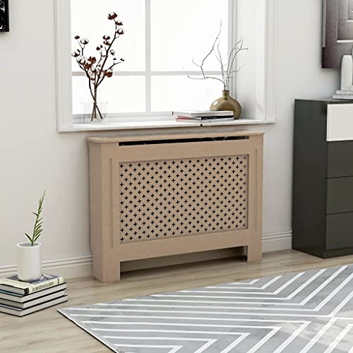WIFESE HeizköRperverkleidung 112x19x81.5 cm Braun HeizköRperverkleidung HeizköRperabdeckung Speicherfunktion Holzgitter HeizköRperverkleidung RippenheizköRper Lamellenwand Holzverkleidung WIFESE HeizköRperverkleidung 112x19x81.5 cm Braun HeizköRperverkleidung HeizköRperabdeckung Speicherfunktion Holzgitter HeizköRperverkleidung RippenheizköRper Lamellenwand Holzverkleidung von WIFESE