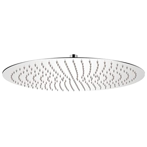 WIFESE Regenduschkopf Edelstahl 50 cm Rund Wassersparender Duschkopf Regendusche Duschkopf Energiespar Duschkopf Duschbrause Shower Head Duschbrause Einfache Einstellung Des SprüHwinkels WIFESE Regenduschkopf Edelstahl 50 cm Rund Wassersparender Duschkopf Regendusche Duschkopf Energiespar Duschkopf Duschbrause Shower Head Duschbrause Einfache Einstellung Des SprüHwinkels von WIFESE