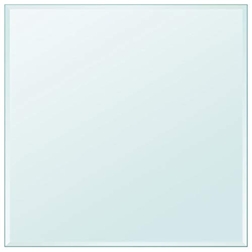 WIFESE Tischplatte Couchtisch Beistelltisch Glasplatte Coffee Table Multiplex Platte Glasplatte Tisch Tabletop Glasscheiben Tischplatten KüChenarbeitsplatte aus GehäRtetem Glas Quadratisch 70x70 cm von WIFESE