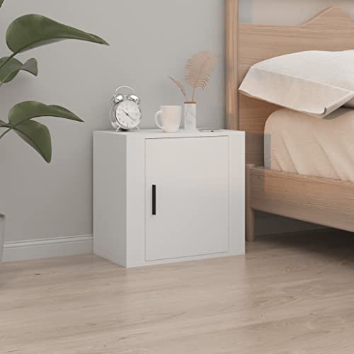WIFESE Wand-Nachttisch Weiß 50x30x47 cm Nachtschrank Nachtkästchen Bedside Table Nightstand Nachtkonsole für Schlafzimmer Wohnzimmer Stabil Langlebig Multifunktional Eleganter Stil WIFESE Wand-Nachttisch Weiß 50x30x47 cm Nachtschrank Nachtkästchen Bedside Table Nightstand Nachtkonsole für Schlafzimmer Wohnzimmer Stabil Langlebig Multifunktional Eleganter Stil von WIFESE