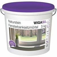 Fensterbanksetzmörtel 5 kg Estrich & Mörtelprodukte - Wigasil von WIGASIL