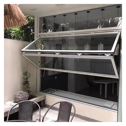 Faltbares Konzessions- Servierfenster, Essmöbel Speiseausgabefenster Mit Glas Und Schloss, Vertikalschiebefenster Doppelflügelfenster Aluminiumrahmenfenster Faltbares Konzessions- Servierfenster, Essmöbel Speiseausgabefenster Mit Glas Und Schloss, Vertikalschiebefenster Doppelflügelfenster Aluminiumrahmenfenster von WIGING