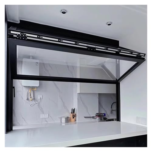 Klappbares Konzessions- Servierfenster, 85°-Öffnung Kuchen-Servierfenster Mit Glas Und Schloss Für Blumencafé Business-Küche Snackbars Klappbares Konzessions- Servierfenster, 85°-Öffnung Kuchen-Servierfenster Mit Glas Und Schloss Für Blumencafé Business-Küche Snackbars von WIGING