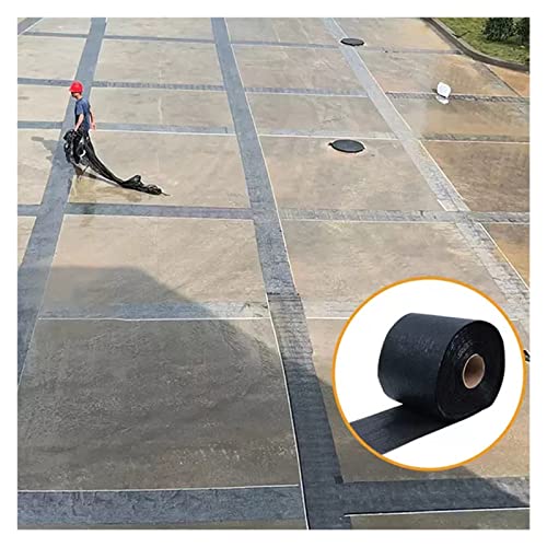 WIGING Asphaltband-Rissfüller, Wasserdicht Und UV-Schutz Bitumen Asphalt Reparaturfugenband Für Parkplatz, Dächer, Selbstklebend Reparaturband (Color : Black, Size : 3cm) von WIGING