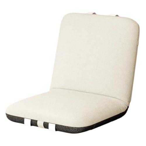 Chaiselongue für den Innenbereich, Sofa, Bodenstuhl mit Rückenstütze für Erwachsene, 5-fache Winkelverstellung, Liegestuhl, gepolstertes Schlafbett, Boden, klappbarer Gaming-Stuhl (Stil 3) von WIGSELBL