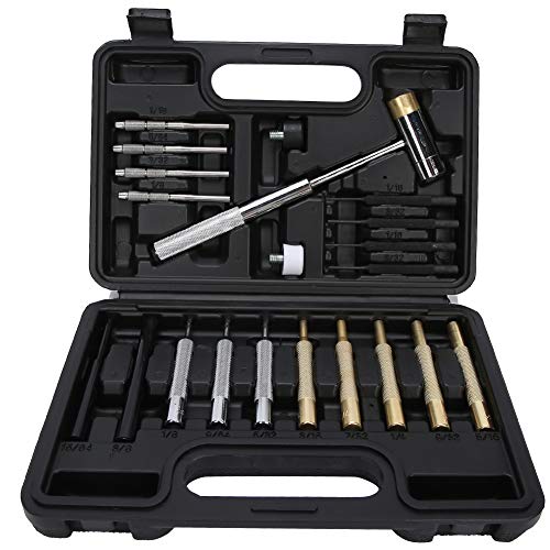 21 Teiliges Stanzwerkzeug Set Mit Runde Punzen, Mechanische Installation, Inklusive Aufbewahrungsbox - Robust, Kratzfrei, Für Präzise Wartung Und Reparaturen von WIHFHGZ