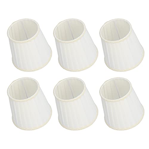 6pcs Stofflampen Schatten E14 Kronleuchter Clip auf Lampenschatten für Wohnzimmer Schlafzimmer 6pcs Stofflampen Schatten E14 Kronleuchter Clip auf Lampenschatten für Wohnzimmer Schlafzimmer von WIHFHGZ