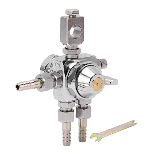 Automatische Spritzpistole mit Edelstahl Düse, Zinklegierung Körper, 0.5mm, Silber - Korrosionsbeständig, Muster Verstellbar, Für Kunststoffindustrie und Automatische (Typ 3) von WIHFHGZ