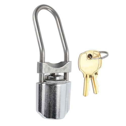 Bier Tap Schloss Edelstahl Safer Leckage Proof Fass Bier Wasserhahnschloss für Homebrew Fass -Geräte von WIHFHGZ