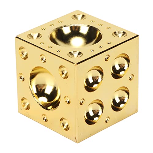Doming Block aus Stahl, Schmuck Dapping Block, 38x38x38mm, Glänzende Oberfläche - Robustes Metallguss Werkzeug, Für Schmuckherstellung Und Metallbearbeitung Doming Block aus Stahl, Schmuck Dapping Block, 38x38x38mm, Glänzende Oberfläche - Robustes Metallguss Werkzeug, Für Schmuckherstellung Und Metallbearbeitung von WIHFHGZ