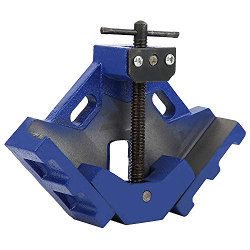 Eckklemme aus Gusseisen, 4 Zoll schwerer flexibler Bithalter, rechtwinkliger Schraubzwinge Tischler Werkzeug - Hohe Härte, Langlebig, Für Schweißen und Holzverarbeitung Eckklemme aus Gusseisen, 4 Zoll schwerer flexibler Bithalter, rechtwinkliger Schraubzwinge Tischler Werkzeug - Hohe Härte, Langlebig, Für Schweißen und Holzverarbeitung von WIHFHGZ