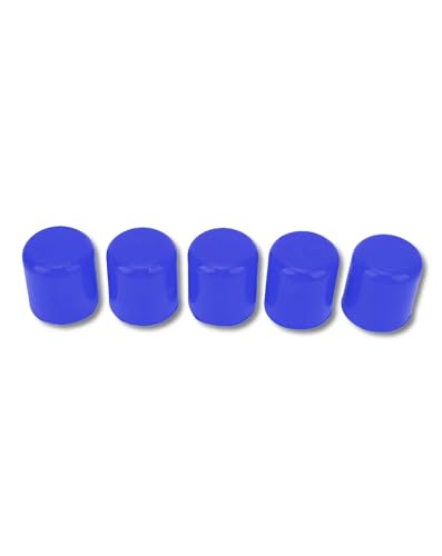 Einlass Vakuumschlauch Silikonröhrchen -Endstopfen 25mm Universalauto (Blau) von WIHFHGZ