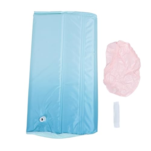 Faltbare Eistauchwanne 80x65cm, PVC - und Warmbad Universal, Tragbarer Kaltwasser - Tauchbehälter für Erwachsene und Athleten - 7 Schichten Isolierung, Leicht zu Verstauen, Für (70 cm) von WIHFHGZ