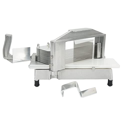 Gemüseschneider aus Edelstahl, Manueller Kartoffelschneider mit 4.7mm Schnittstärke, Hochleistungs Riffel Schneidemaschine - Effizient, Stabil und Vielseitig für Obst und Gemüse (Typ 1) von WIHFHGZ