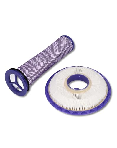 Staubsauger Filter Set - HEPA Filter, Feinstaubfilter, Ersatzteile, Effiziente Staub- & Pollenreduktion, Einfacher Austausch, Für DC41 DC65 DC66 Modelle, Sanft zum Boden von WIHFHGZ