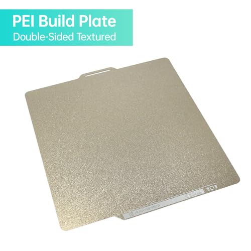 PEI Druckbettplatte flexibel doppelseitig strukturiert Federsstahl kompatibel für X1 Serie 3D Drucker von WIHFHGZ