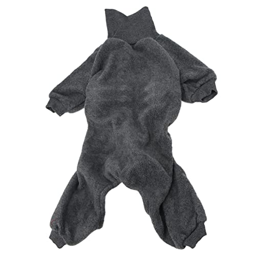 Plüsch -Haustierkleidung - hoher Nacken -Rollkragenpullover warmes Fleece -Outfit für kleine Hunde mit vollen Abdeckungsbeinen elastischer Passform für Winter- und Urlaubsfeiern (Type 2) von WIHFHGZ