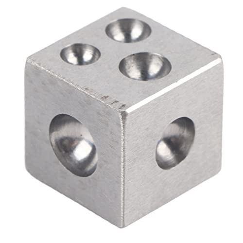 Quadratischer Dapping Block 50 X 50mm, Metallformwerkzeug, Schmuckherstellung - Hochwertige Legierung, Formblock für Goldsmithing, Professionelles Werkzeug (Typ 1) von WIHFHGZ