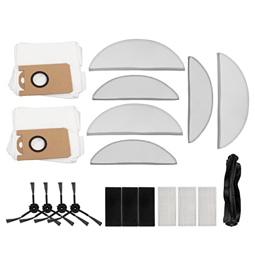 Robotersauger Zubehör Set, Ersatzteile für Staubsauger Roboter, Hohe Wasseraufnahme, Langlebig und Stark - Effiziente Reinigung, Umweltfreundliches Material, Einfacher Ersatz Robotersauger Zubehör Set, Ersatzteile für Staubsauger Roboter, Hohe Wasseraufnahme, Langlebig und Stark - Effiziente Reinigung, Umweltfreundliches Material, Einfacher Ersatz von WIHFHGZ