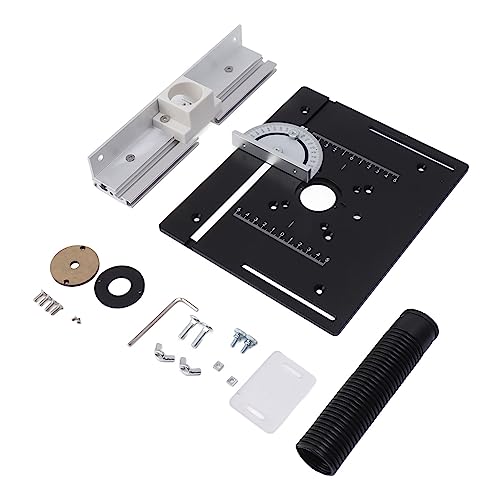 Router Tisch Insert Board Aluminium Legierung Stahl Höhe Einstellbare Fräsen Trimmen Maschine Insert Platte Router Tisch Insert Board Aluminium Legierung Stahl Höhe Einstellbare Fräsen Trimmen Maschine Insert Platte von WIHFHGZ