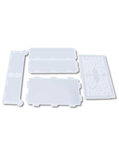 Silikon-Harz-Form-Haltbare hohe Transparenz Flip-Aufbewahrung sbox Form für DIY-Handwerk mit Perlen Strass getrocknete Blumen für handgemachte e und Kunstprojekte Silikon-Harz-Form-Haltbare hohe Transparenz Flip-Aufbewahrung sbox Form für DIY-Handwerk mit Perlen Strass getrocknete Blumen für handgemachte e und Kunstprojekte von WIHFHGZ