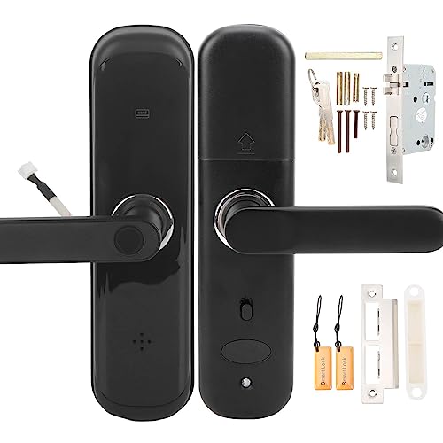 Smart Lock mit Fingerabdruck, Passwort und Fernzugriff, Elektronisches Türschloss für Hotel und Apartment - Biometrische Erkennung, Kabellose Steuerung, Höchste Sicherheit von WIHFHGZ
