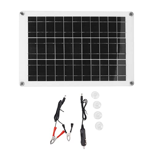 Solarpanel Kit Polykristalline Silizium Solarpanel Flexible Photovoltaik -Panel Dual USB 20W 18V von WIHFHGZ