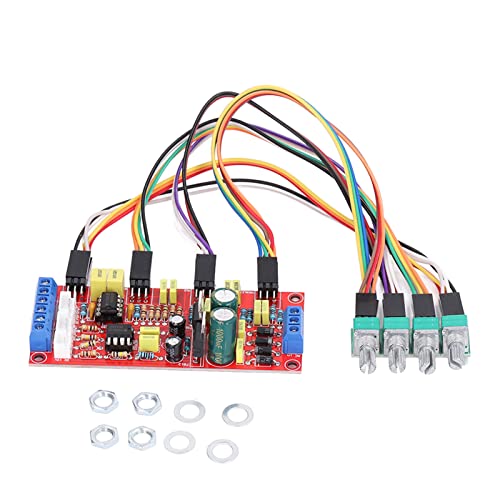 Vorverstärker Modul mit Dual 5532 Chip Regulierung für Höhen Mitten Bässe und Lautstärke DC12V kompatibel einfache Montage Vorverstärker Modul mit Dual 5532 Chip Regulierung für Höhen Mitten Bässe und Lautstärke DC12V kompatibel einfache Montage von WIHFHGZ