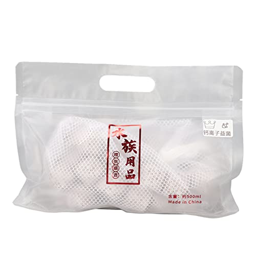 WIHFHGZ Biologisches Filtermedium 500ml hohe Sauerstoffdurchlässigkeit große Oberfläche für Aquarium und Fischteich biologisch sicher und effektiv WIHFHGZ Biologisches Filtermedium 500ml hohe Sauerstoffdurchlässigkeit große Oberfläche für Aquarium und Fischteich biologisch sicher und effektiv von WIHFHGZ