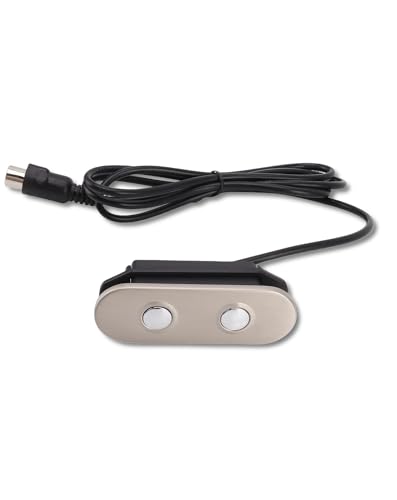 Elektrischer Relaxtaster Controller - Handschalter Ersatzteile, Bedienungsschalter Elektrisch, Robust aus ABS & Zinklegierung, 5-Pin Anschluss,Für Elektrische Sofas & Komfortstühle,Wohnzimmer & Büro von WIHFHGZ