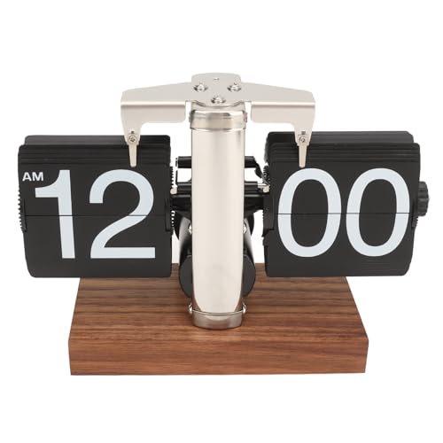 WIHFHGZ Flip - Down Uhr Mechanisch, Batteriebetrieben, Retro Design, Blau - Leicht Ablesbar, Einfache Zeit Einstellung, Ideal Für Wohnzimmer Und Büro (Typ 3) von WIHFHGZ