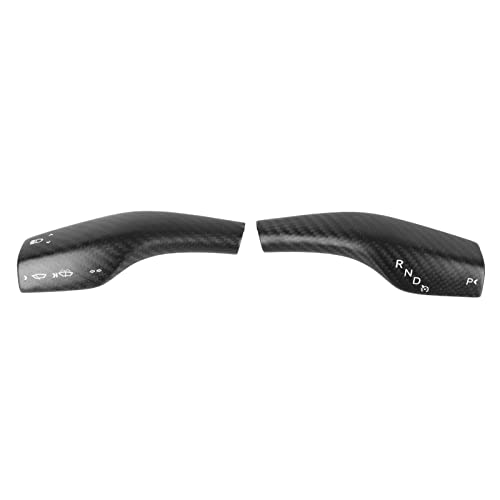 WIHFHGZ LENKHEBEL-ABDECKUNG HOCHWERTIGE ECHTE KOHLENSTOFF FASER-SCRATCH RESISTANT ERSATZ Y (Matt schwarz) von WIHFHGZ