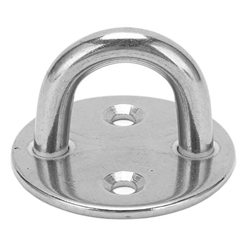 WIHFHGZ Pad Eye Platte Edelstahl Kleine Größe Hohe Tragfähigkeit Vielseitig Für Boote Schaukel Hängematte Befestigung Decken Wand (8mm) von WIHFHGZ