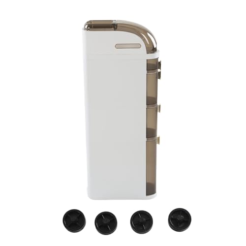 WIHFHGZ Schmales Badregal mit Rollen, 25 cm Breit, Weiß, Stauraumschrank mit Schubladen und Ablage - Platzsparend, Wasserfest, Ideal für Küche und Badnischen (D) von WIHFHGZ