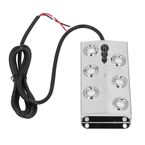 WIHFHGZ Ultraschall Nebler, 6 - Köpfe Edelstahl Nebelmaschine, 1.5m Kabel DC45-48V - Leise Verdunstung, IP67 Wasserschutz, Für Garten und Zimmerbrunnen WIHFHGZ Ultraschall Nebler, 6 - Köpfe Edelstahl Nebelmaschine, 1.5m Kabel DC45-48V - Leise Verdunstung, IP67 Wasserschutz, Für Garten und Zimmerbrunnen von WIHFHGZ