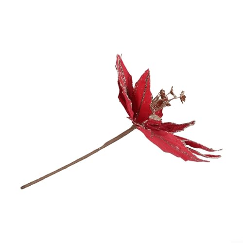 1 x 28 cm großer Weihnachtsstern mit Glitzer-Blume, Weihnachtsbaum, rot, weiß, rosa, grün, Blumenkopf zum Aufhängen, Navidad 2025 Neujahr, Weinrot 1 x 28 cm großer Weihnachtsstern mit Glitzer-Blume, Weihnachtsbaum, rot, weiß, rosa, grün, Blumenkopf zum Aufhängen, Navidad 2025 Neujahr, Weinrot von WIIYENA