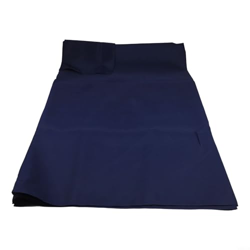 160 g/m² Polyester-Stoff-Sonnenschirm für Marktstände, Gärten und Veranstaltungen im Freien, wasserdichtes Design (Marineblau) von WIIYENA